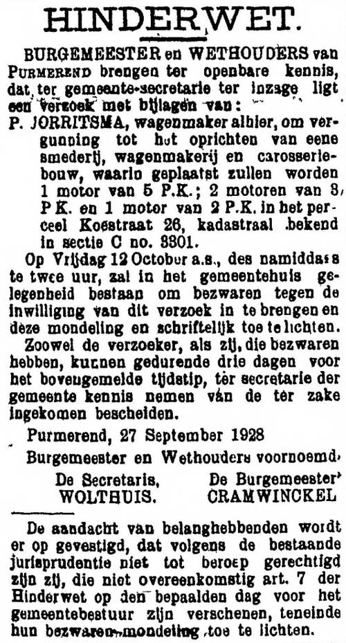 jorritsma carrosserie 19280929