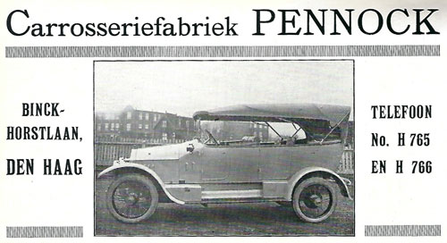pennock carrosserie 1915 1916