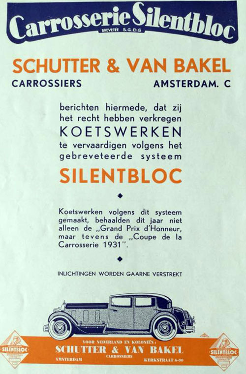 schutter bakel carrosserie 1931