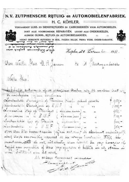 zutphensche offerte 19111220