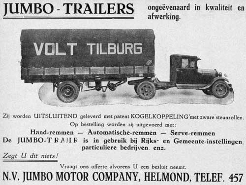 Jumbo 19310000 jumbo Bedrijfsauto Jubileumnr 1921 1931