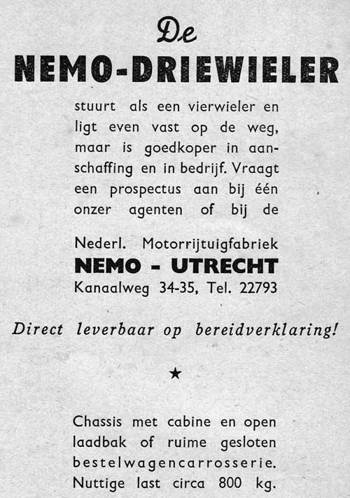 Nemo 1949 01 01 Bedrijfsvervoer