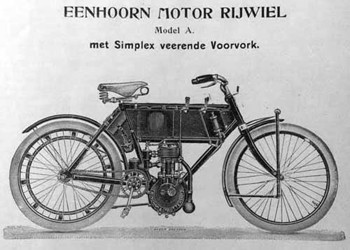 eenhoorn model a met simplex voorvoork 19060000 bingham