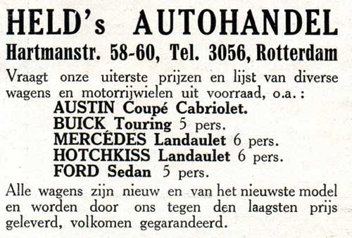 held autohandel 19220621