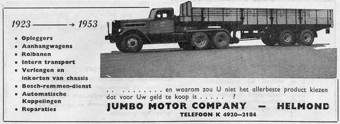 advertentie juli 1953