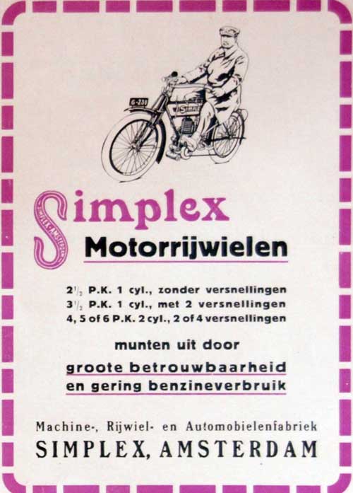 simplex 1916 simplex