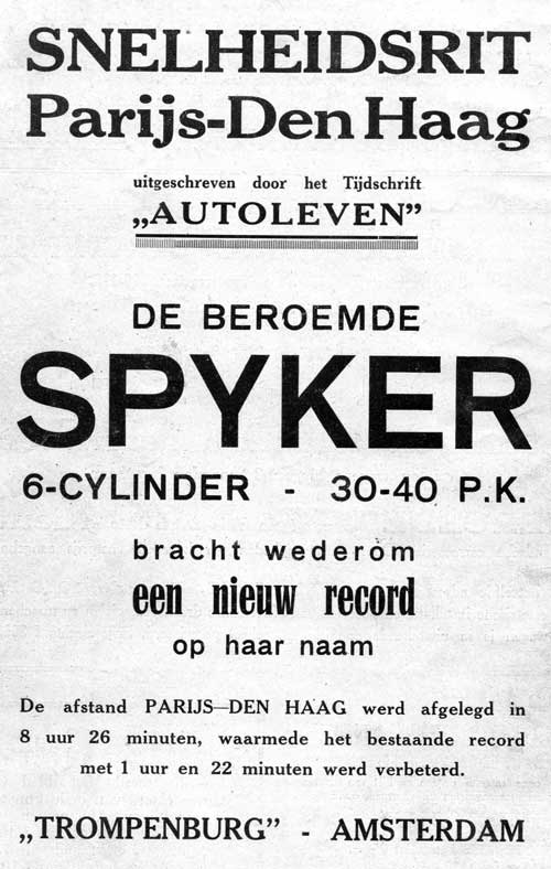 spyker 19220621 trompenburg