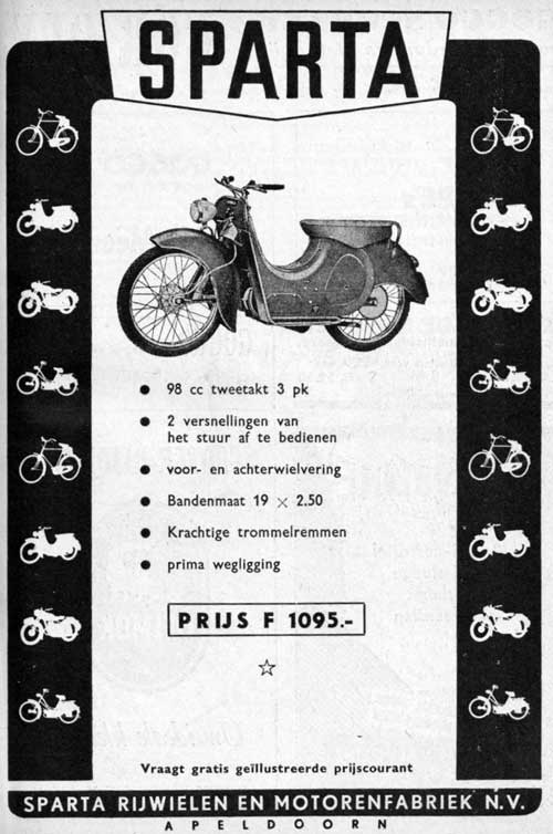 Sparta 1954 sparta Scooter uitgeverij Nortier Harmsze 2