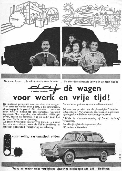 daf 19610512 doorne De Auto