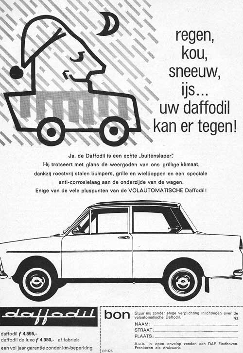 daf 19650219 doorne De Auto