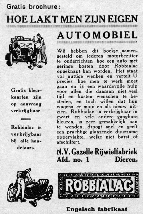 gazelle robbialac 19220727