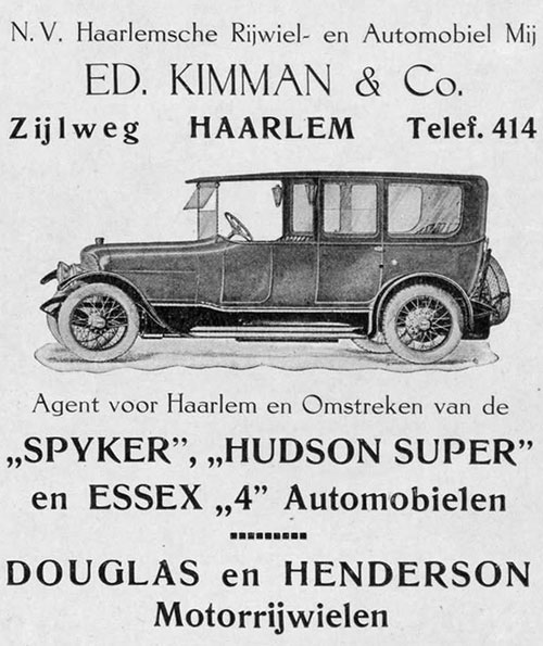 kimman spyker 1921
