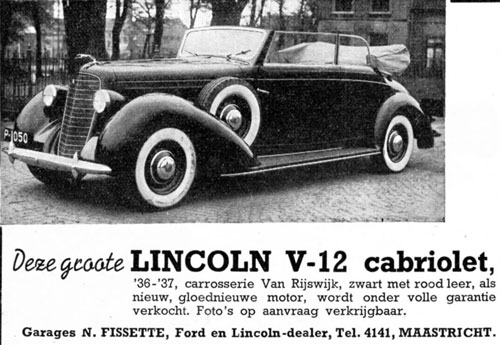 fisette lincoln P 1050