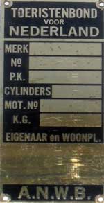 anwb chassisnummerplaatje 5