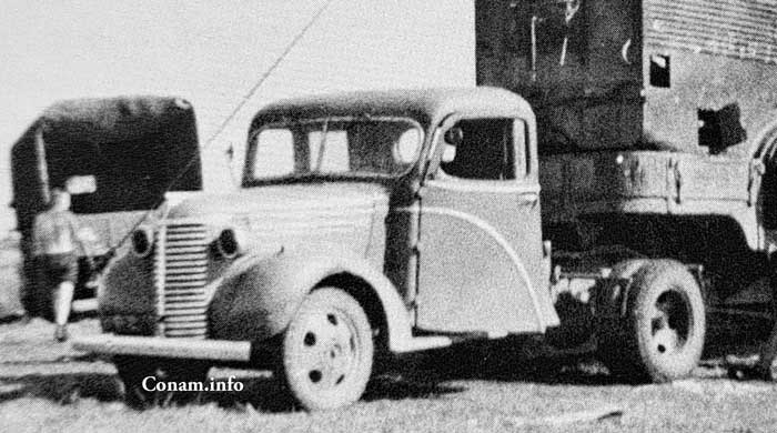 Opgelost: Merk truck en oplegger van vliegveld Valkenburg (Chevrolet 1939)