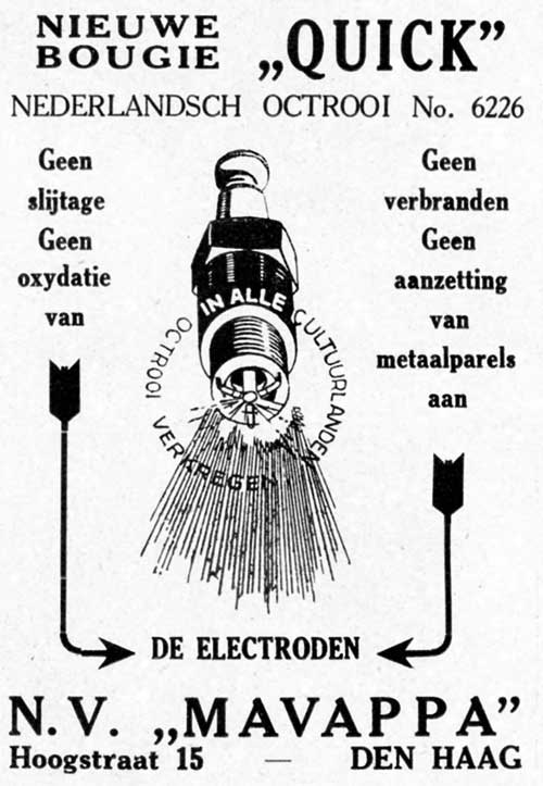 Bougie quick 19230307 mavappa Auto b