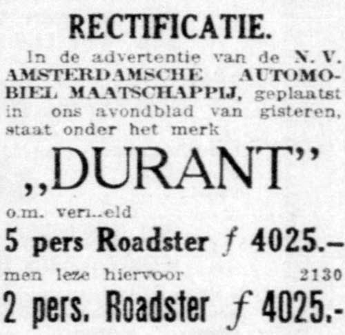 Durant 1924 10 31 aam