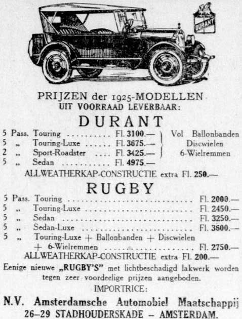 Durant 1925 03 17 aam