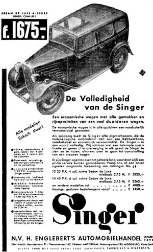 Singer 1932 11 22 englebert