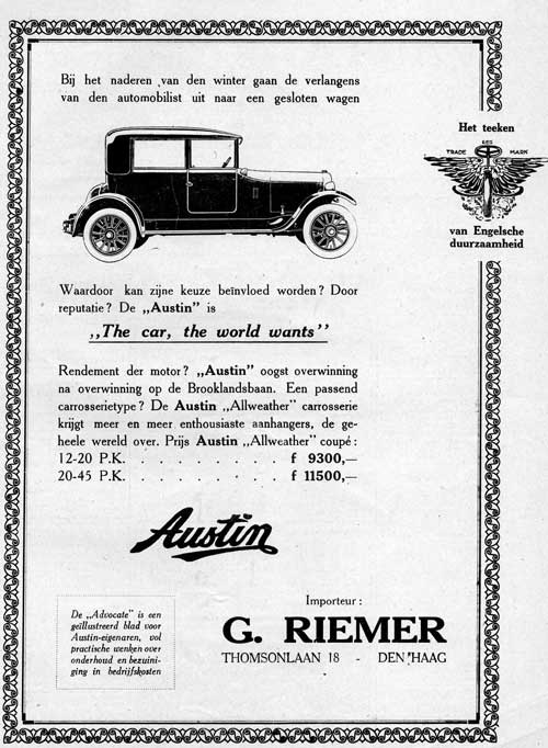 austin 19211208 riemer