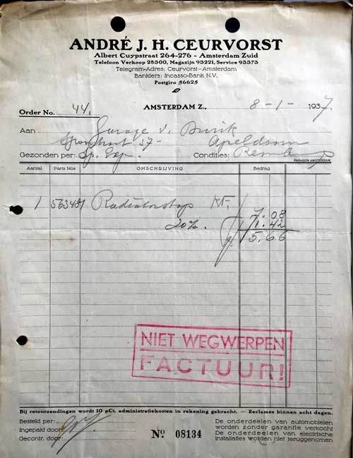 Ceurvorst 1937 burik