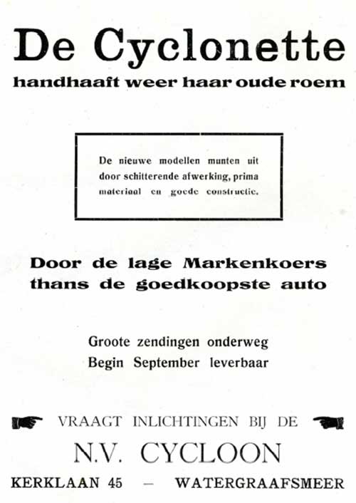 Cyclonette 19190909 cycloon