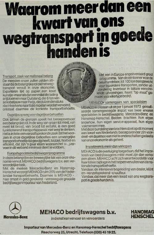 Hanomag Henschel Mercedes 1974 02 09 mehaco