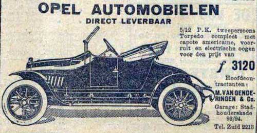 Opel 19130728 genderingen