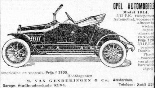 Opel 19140729 genderingen