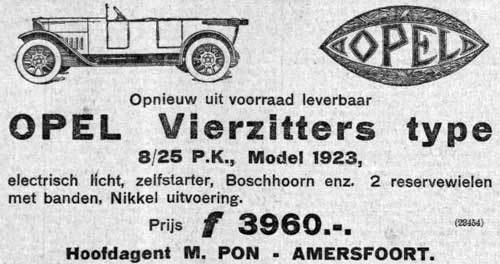 Opel 19230526 pon