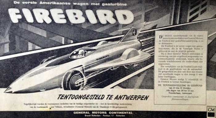 Pontiac Firebird 1956 GM