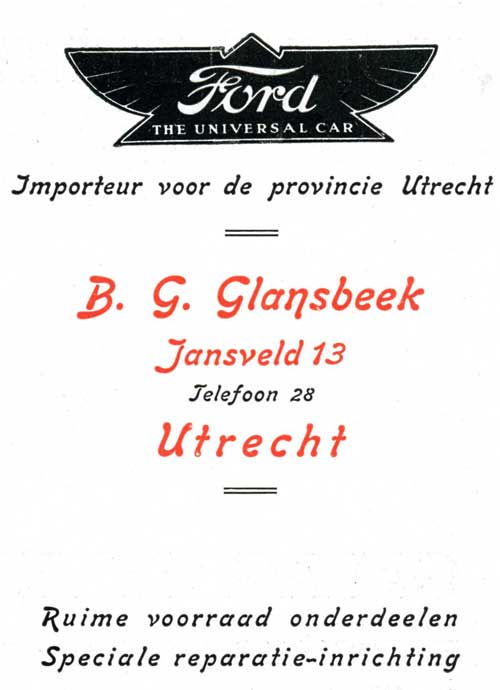 ford 192108005 glansbeek