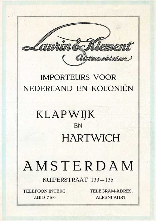 laurin klement 19190301 klapwijk hartwich