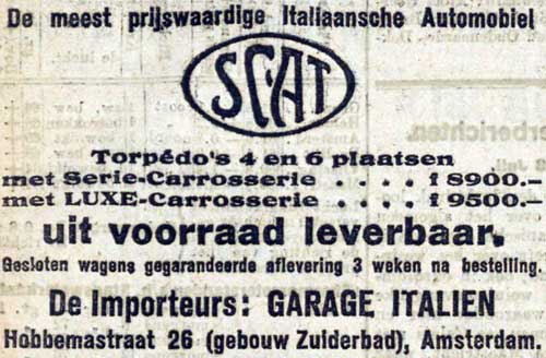 scat 19210711 italien