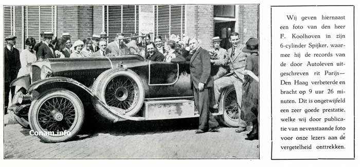 spijker c6 koolhoven 19210805