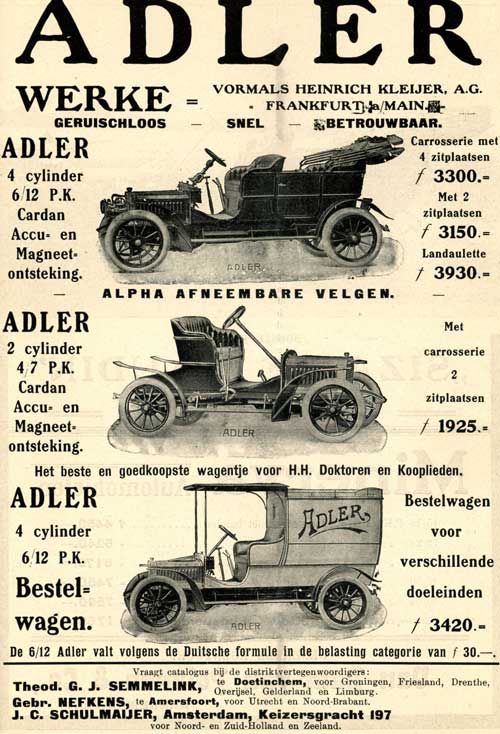 Adler 1909 semmelink 2