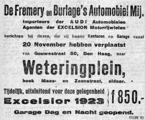 Audi 19221116 fremery