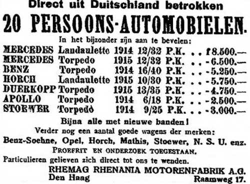 Benz sohne 19200725 aro