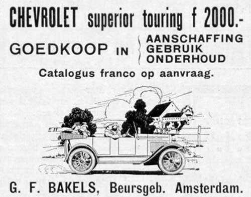 Chevrolet 19230523 bakels