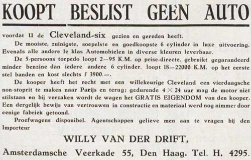 Cleveland 19230509 drift