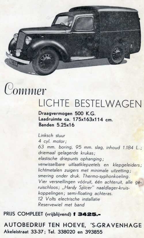 Commer Ten Hoeve 0