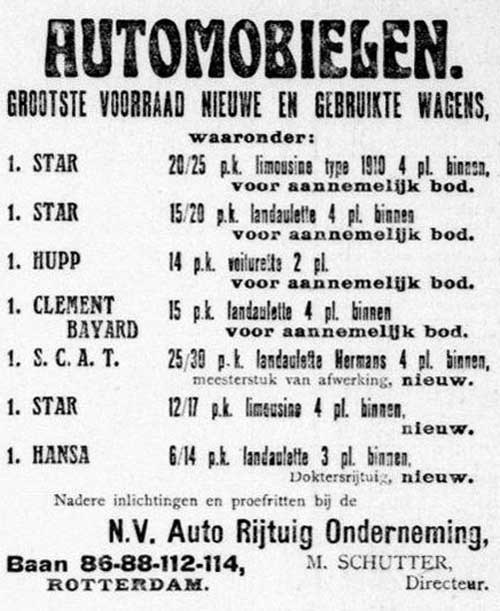 Hansa 19101007 schutter