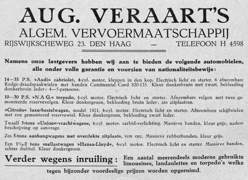 Hansa 19220315 veraart