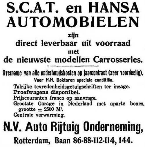 Hansa Scat 19120501 schutter