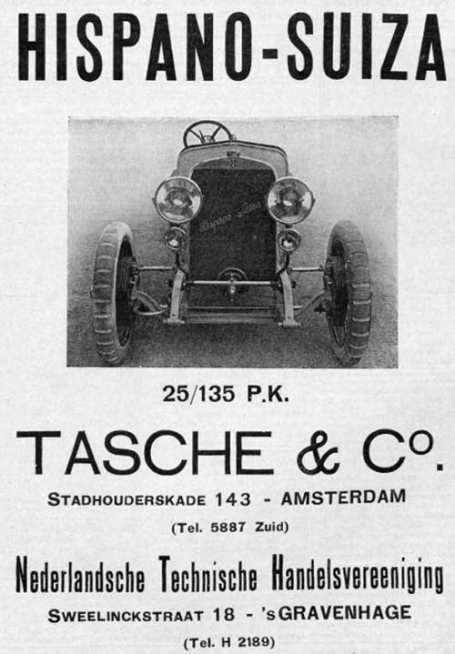 Hispano 19200310 tasche