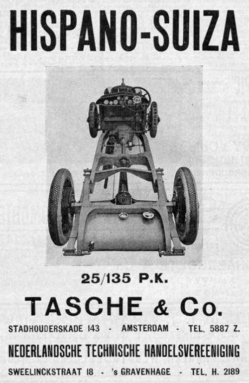 Hispano 19200609 tasche