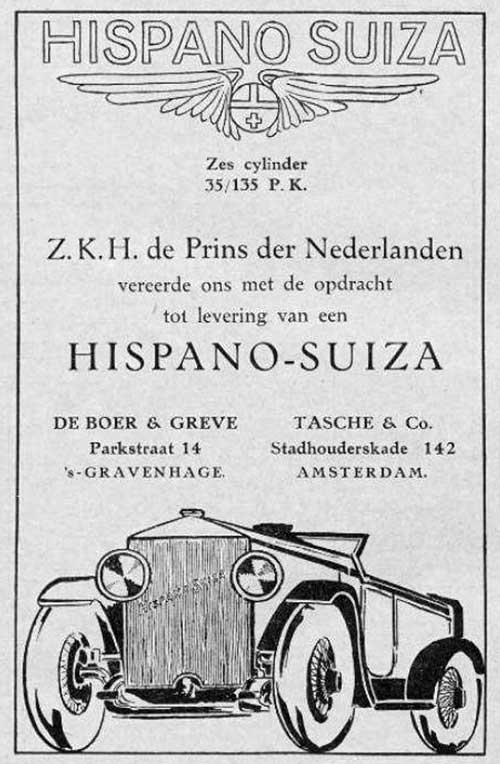 Hispano 19210706 tasche