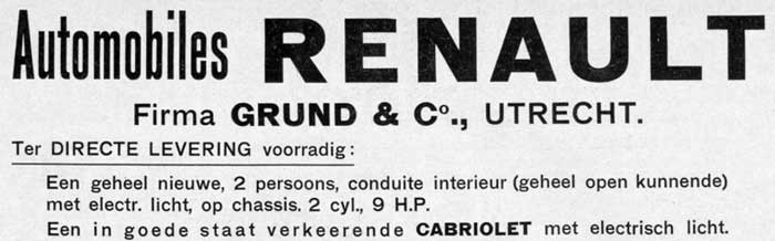 Renault 19160510 grund