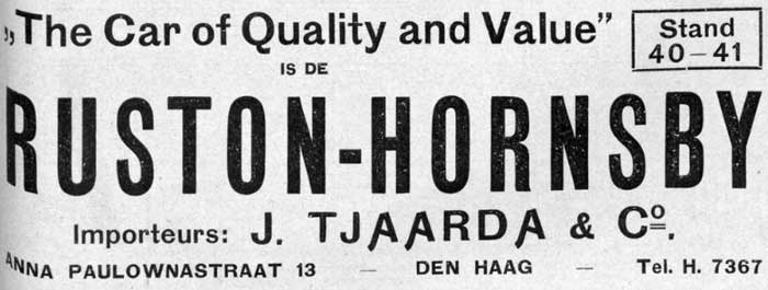 Ruston 19210406 tjaarda