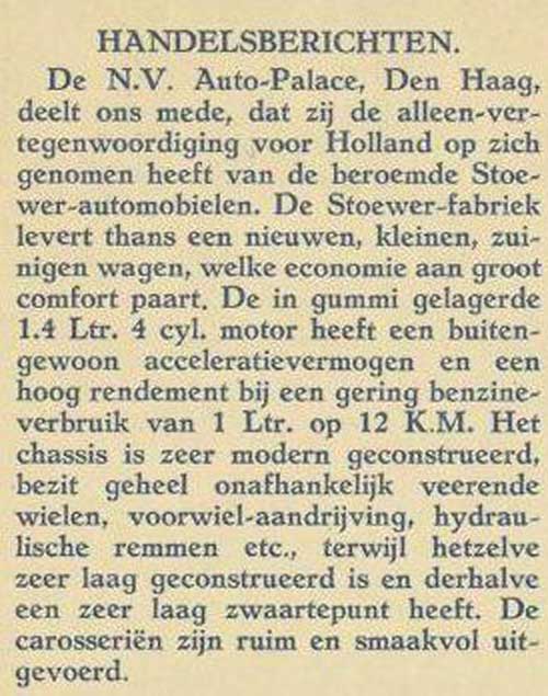 Stoewer 19330110 auto palace SiB